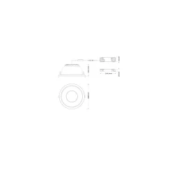 Ledvance LED Downlight Comfort Dali UGR19 Aluminium 42W/36W/30W 5000lm/4200lm/3600lm 100D - 930-940 CCT | Utskärning 250mm - IP44 - Bästa Färgåtergivning - Dali Dimbar