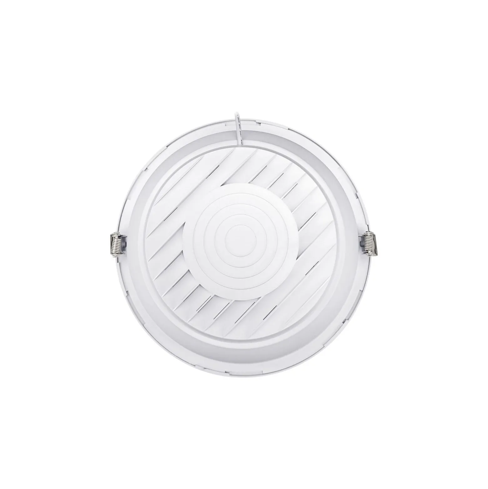 Ledvance LED Downlight Comfort High Efficiency U Aluminium Vit 36W 4860lm 55D - 830 Varm Vit | 265mm - Utskärning 250mm