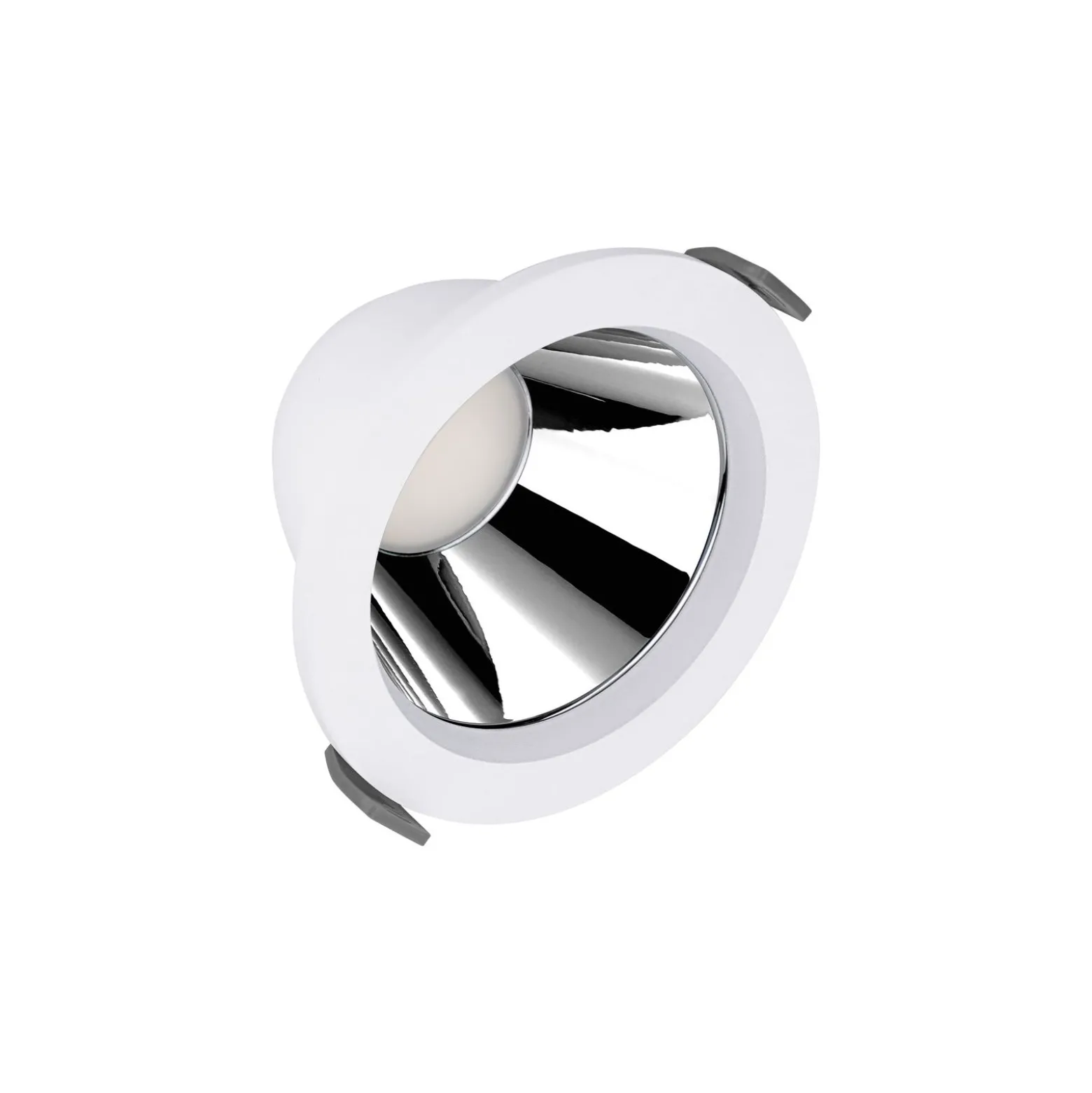 Ledvance LED Downlight Comfort Aluminium Vit 13W 1430lm 55D - 930-940 CCT | 116mm - Utskärning 100mm - IP44 - Bästa Färgåtergivning - UGR<19 - Zigbee Dimbar