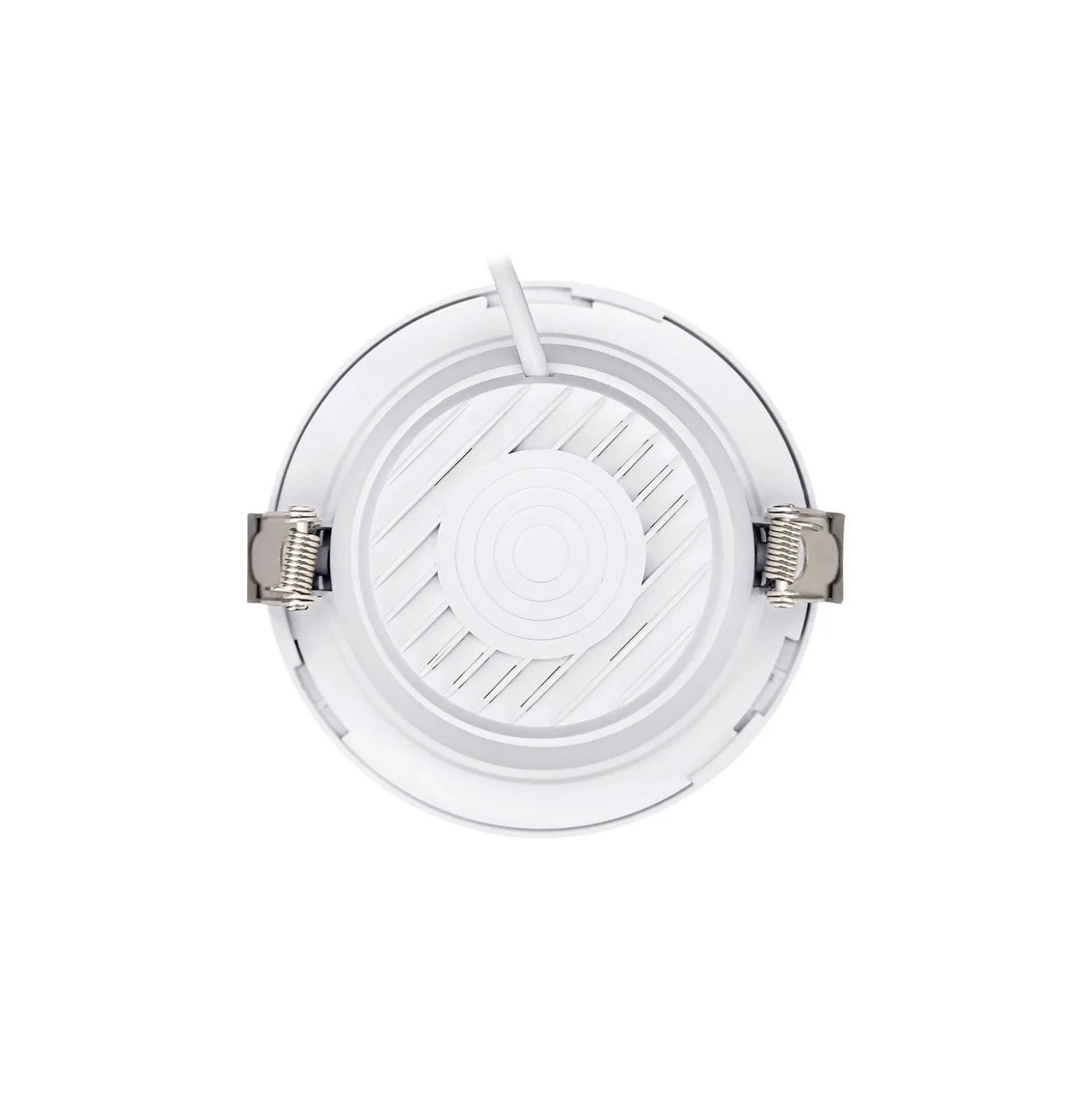 Ledvance LED Downlight Comfort Aluminium Vit 13W 1430lm 55D - 930-940 CCT | 116mm - Utskärning 100mm - IP44 - Bästa Färgåtergivning - UGR<19 - Zigbee Dimbar