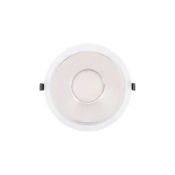 Ledvance LED Downlight Comfort High Efficiency U Aluminium Vit 25W 3250lm 55D - 830 Varm Vit | 215mm - Utskärning 200mm