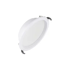 Ledvance LED Downlight Comfort High Efficiency O Aluminium Vit 25W 3625lm 100D - 830 Varm Vit | 215mm - Utskärning 200mm