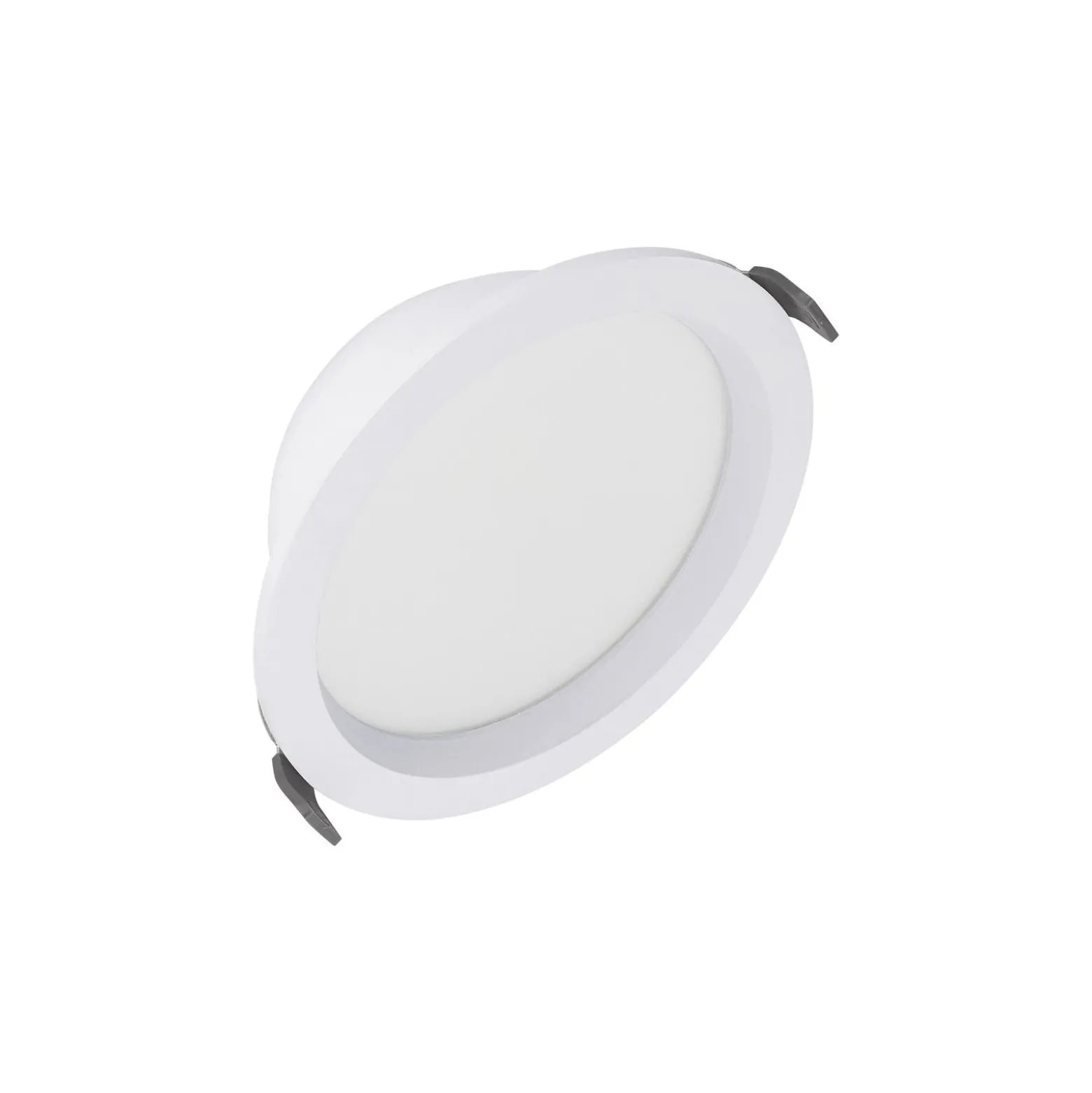 Ledvance LED Downlight Comfort High Efficiency O Aluminium Vit 15W 2025lm 100D - 830 Varm Vit | 160mm - Utskärning 150mm