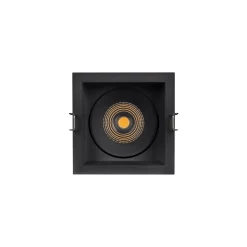 Ledvance LED Downlight Performance Svart 8W 650lm 40D - 830 Varm Vit | 90x83mm