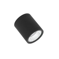 Ledvance LED Downlight Surface IP65 Aluminium Svart 15W 1575lm 36D - 830 Varm Vit | IP65