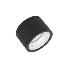 Ledvance LED Downlight Surface IP65 Aluminium Svart 30W 3150lm 60D - 830 Varm Vit | IP65