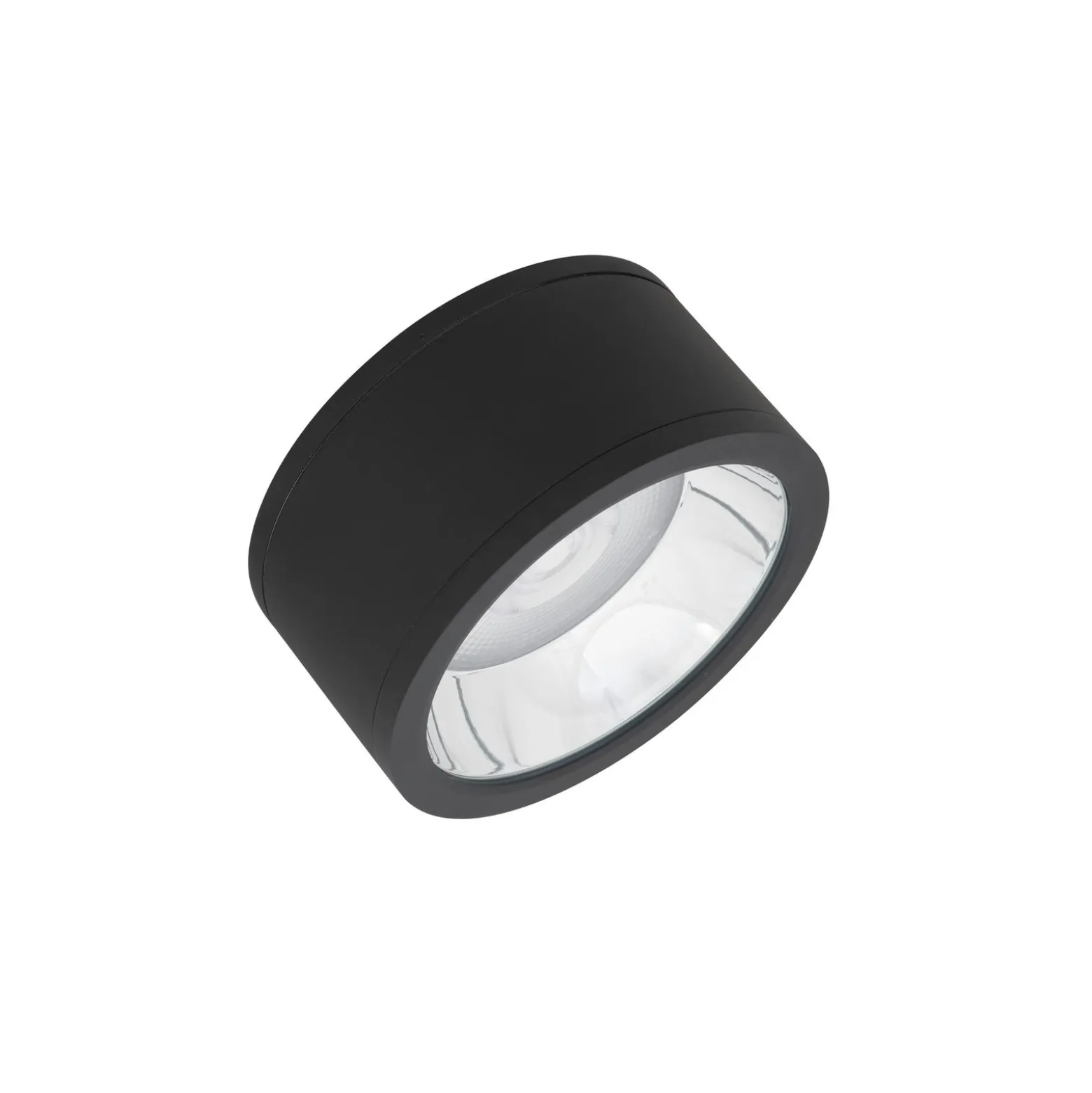 Ledvance LED Downlight Surface IP65 Aluminium Svart 45W 4950lm 60D - 840 Kallvit | IP65