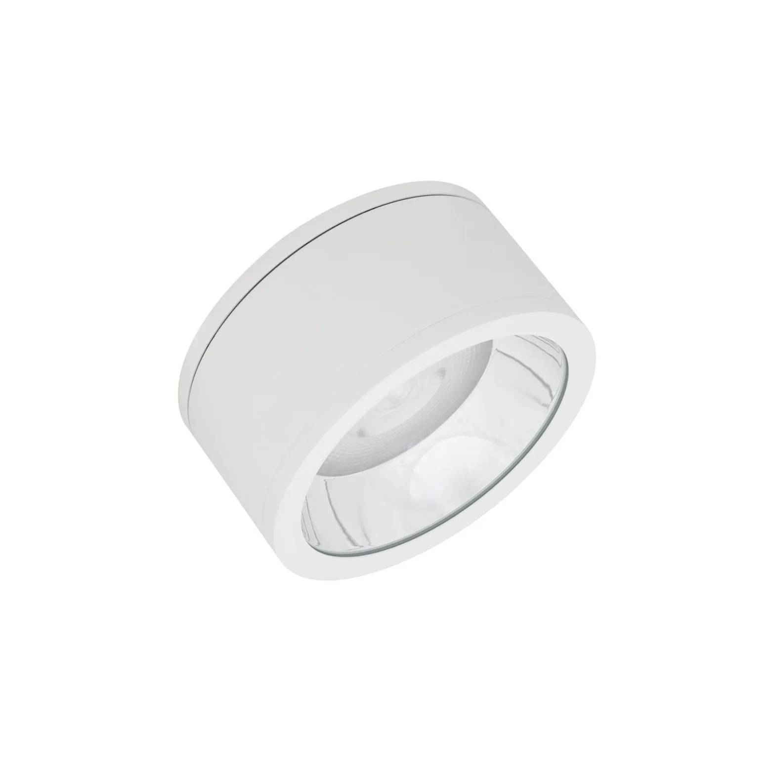 Ledvance LED Downlight Surface IP65 Aluminium Vit 45W 4725lm 36D - 830 Varm Vit | IP65