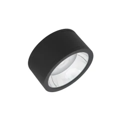 Ledvance LED Downlight Surface IP65 Aluminium Svart 45W 4725lm 36D - 830 Varm Vit | IP65