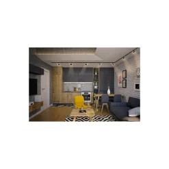 Ledvance LED 1-Fas Skenspot Cirkel Svart 6W 350lm - 830-865 Justerbar Vit