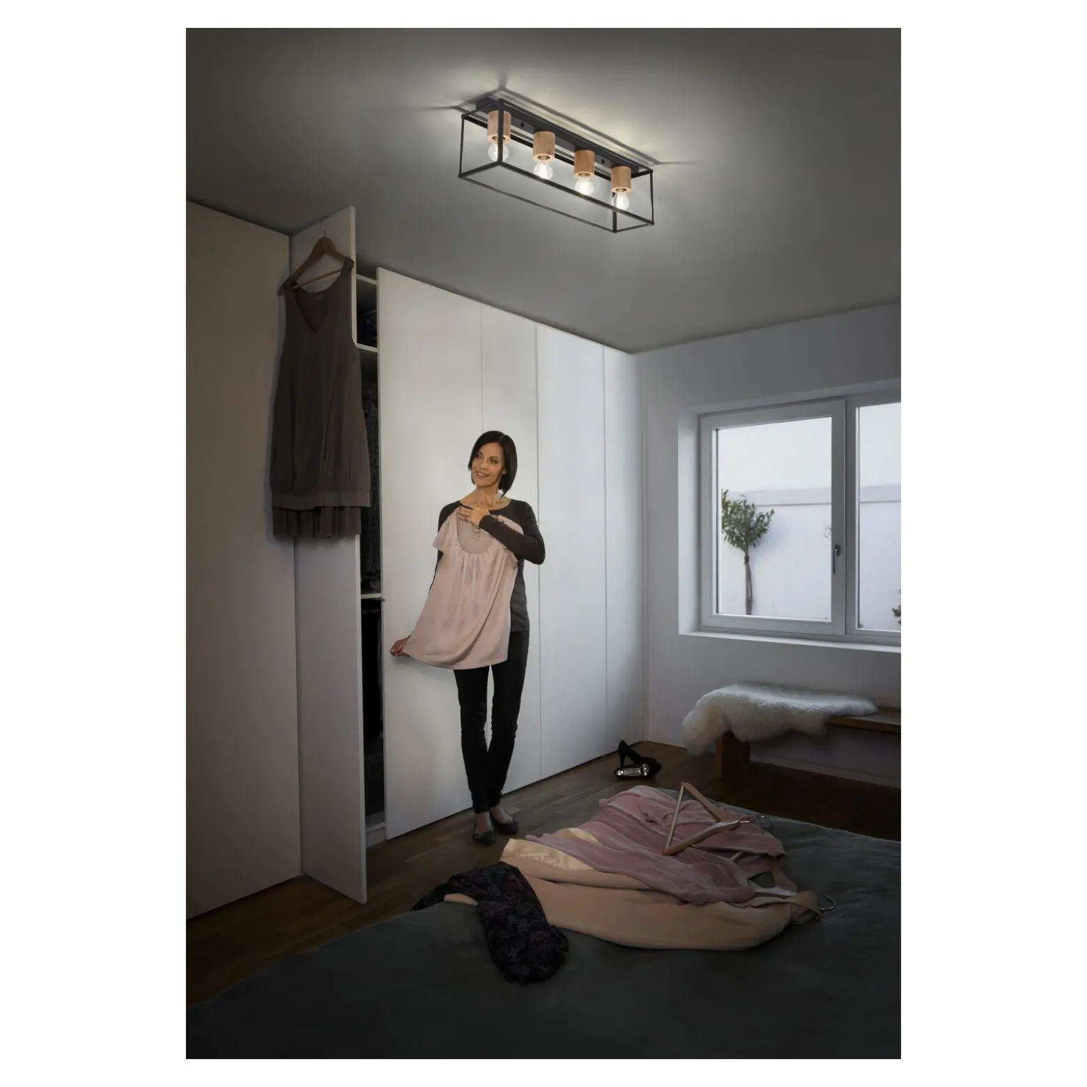 Ledvance LED 1-Fas Skenspot Vit 8W 250lm - 830-865 Justerbar Vit