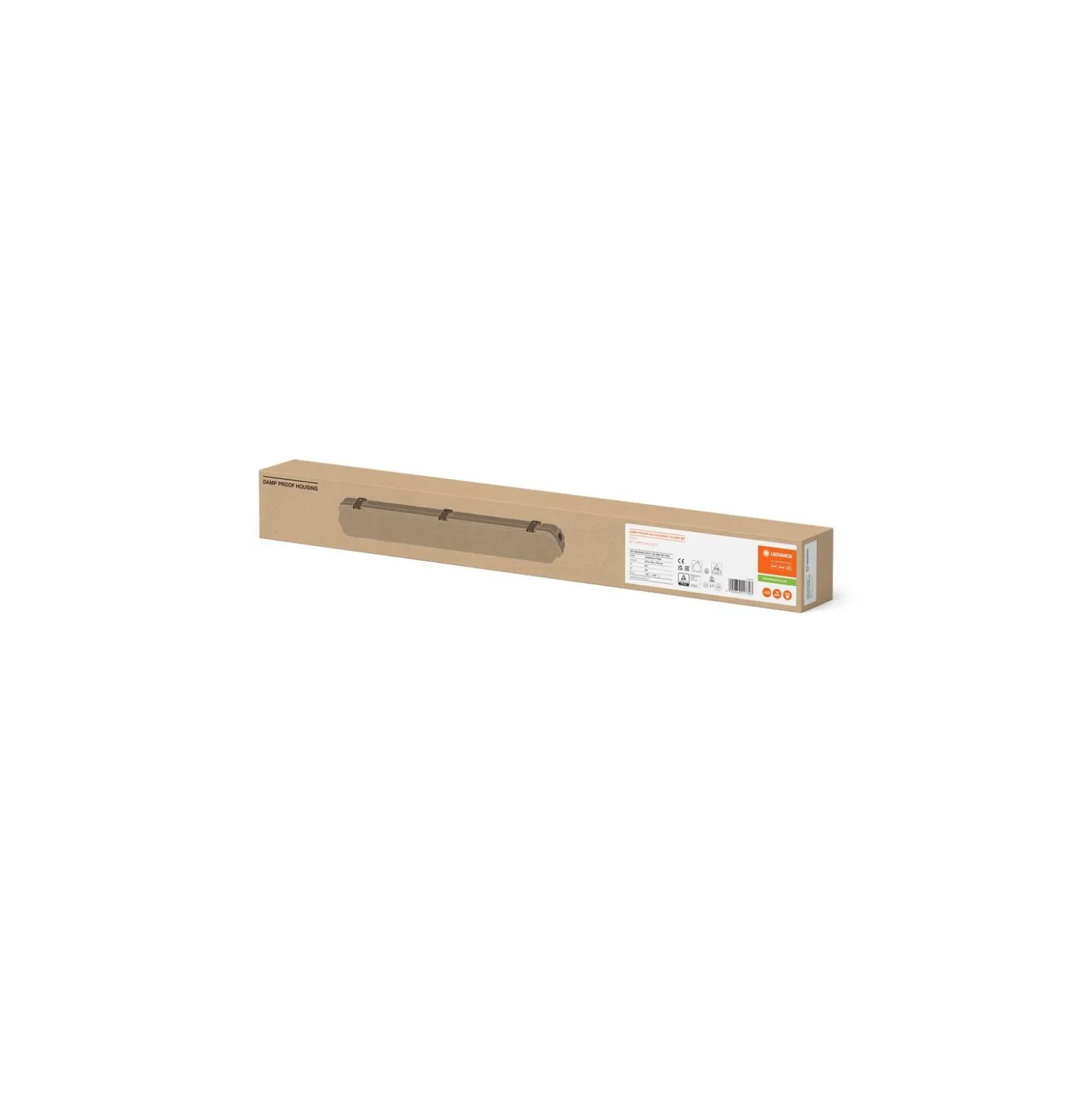 Ledvance LED Fukttät Armatur MT Gen 3 IP65 | Passande för 1x60cm LED Rör