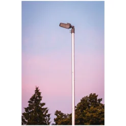 Ledvance LED gatubelysning Area Value Liten SPD Aluminium Grå 30W 3900lm 160x58D - 727 Extra Varm Vit | IP66 - Symmetrisk