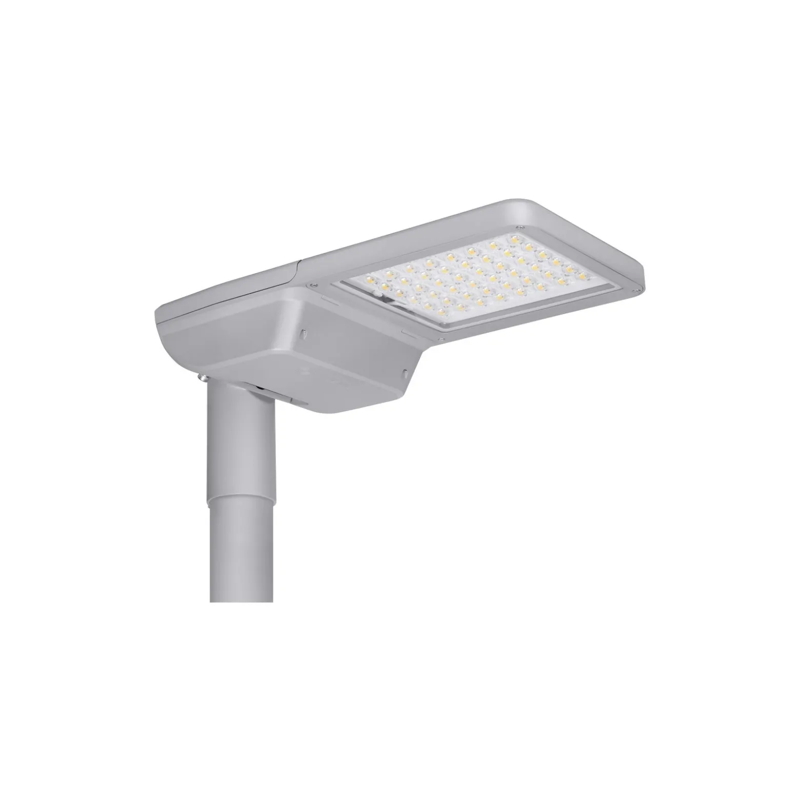 Ledvance LED Gatubelysning Flex Medium RV25ST Grå 80W 11650lm 25x145D - 740 Kallvit | IP66 - Asymmetrisk