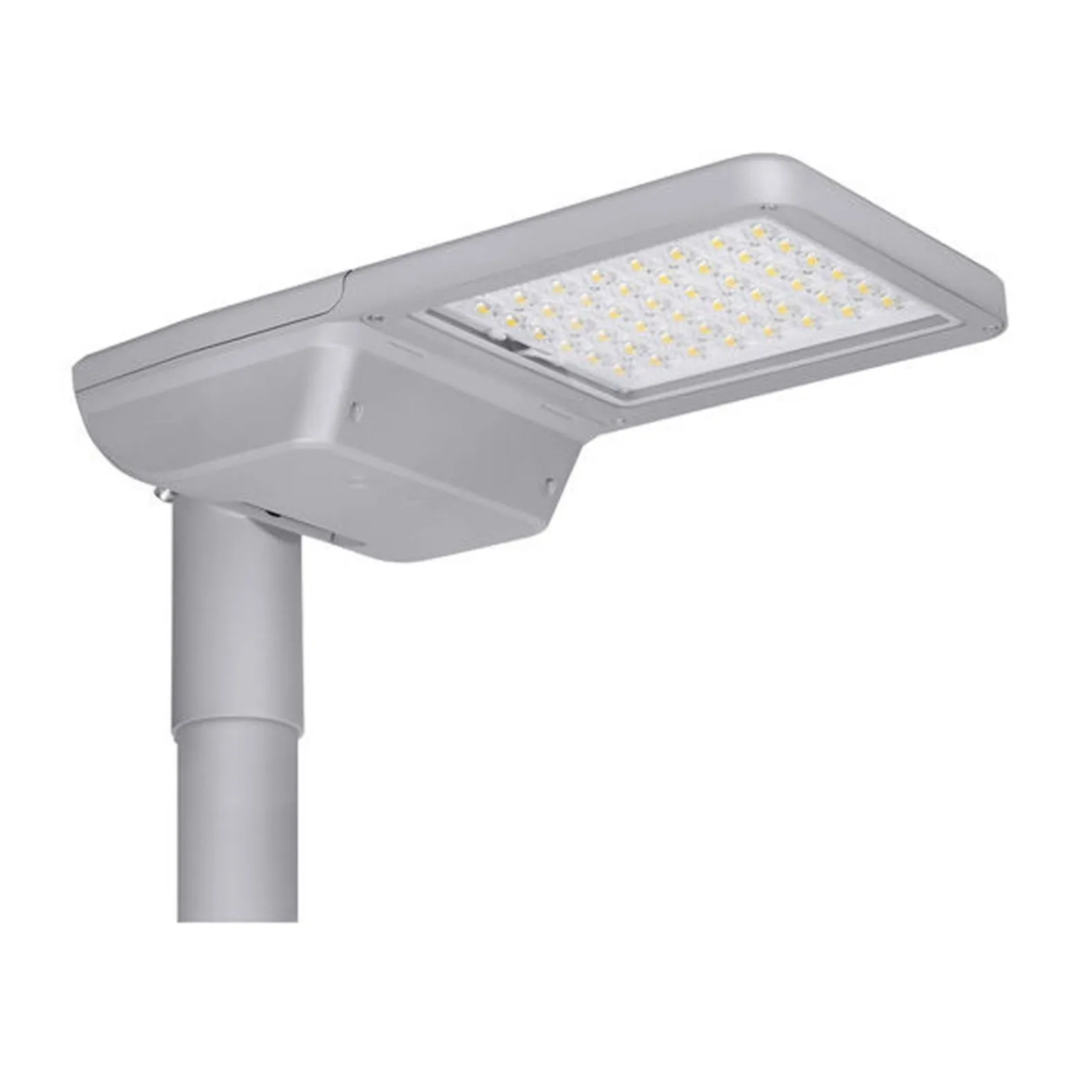 Ledvance LED Gatubelysning Flex Medium RV25ST Grå 80W 11650lm 25x145D - 740 Kallvit | IP66 - Asymmetrisk