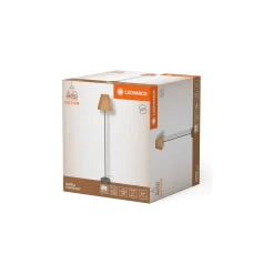 Ledvance LED Golvlampa Decor Rotting Metall Brun | Passande för 1x E27