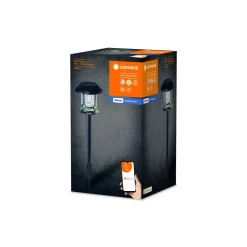 Ledvance LED Ground Spik Smart+ Svart 0.12W 5lm - 830-865 Justerbar Vit | RGBW - IP44