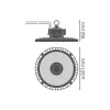 Ledvance LED Highbay Gen 5 Aluminium Svart 200W 35000lm 110D - 865 Dagsljus | IP66 - Dali Dimbar