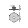 Ledvance LED Highbay Sensor Gen4 147W 22000lm 110D - 840 Kallvit | IP65 - Rörelse- och ljussensor