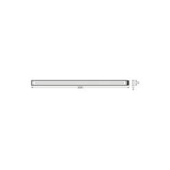 Ledvance Led-Ljusslingor Cob 15W 1260lm 220-240v - 830 Varm Vit | 3M/12mm