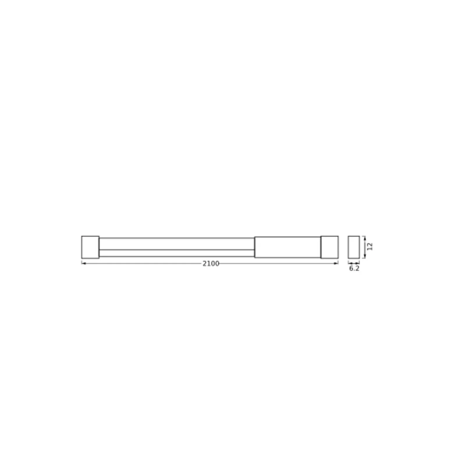 Ledvance Led-Ljusslingor Neonflex 4W 5v | RGB - 2M/6mm
