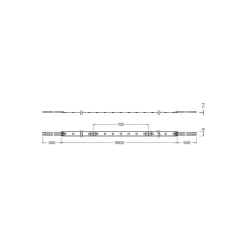 Ledvance LED-ljusslingor Performance 300 13.5W 1750lm 24v - 840 Kallvit | 5M/8mm