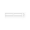 Ledvance LED-ljusslingor Profil Platt U-formad Wing 25x7mm 200CM