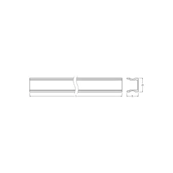 Ledvance LED-ljusslingor Profil Medium U-formad 17.5x14.5 200CM