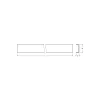 Ledvance LED-ljusslingor Profil Lock Runda Shape 100CM | Klar