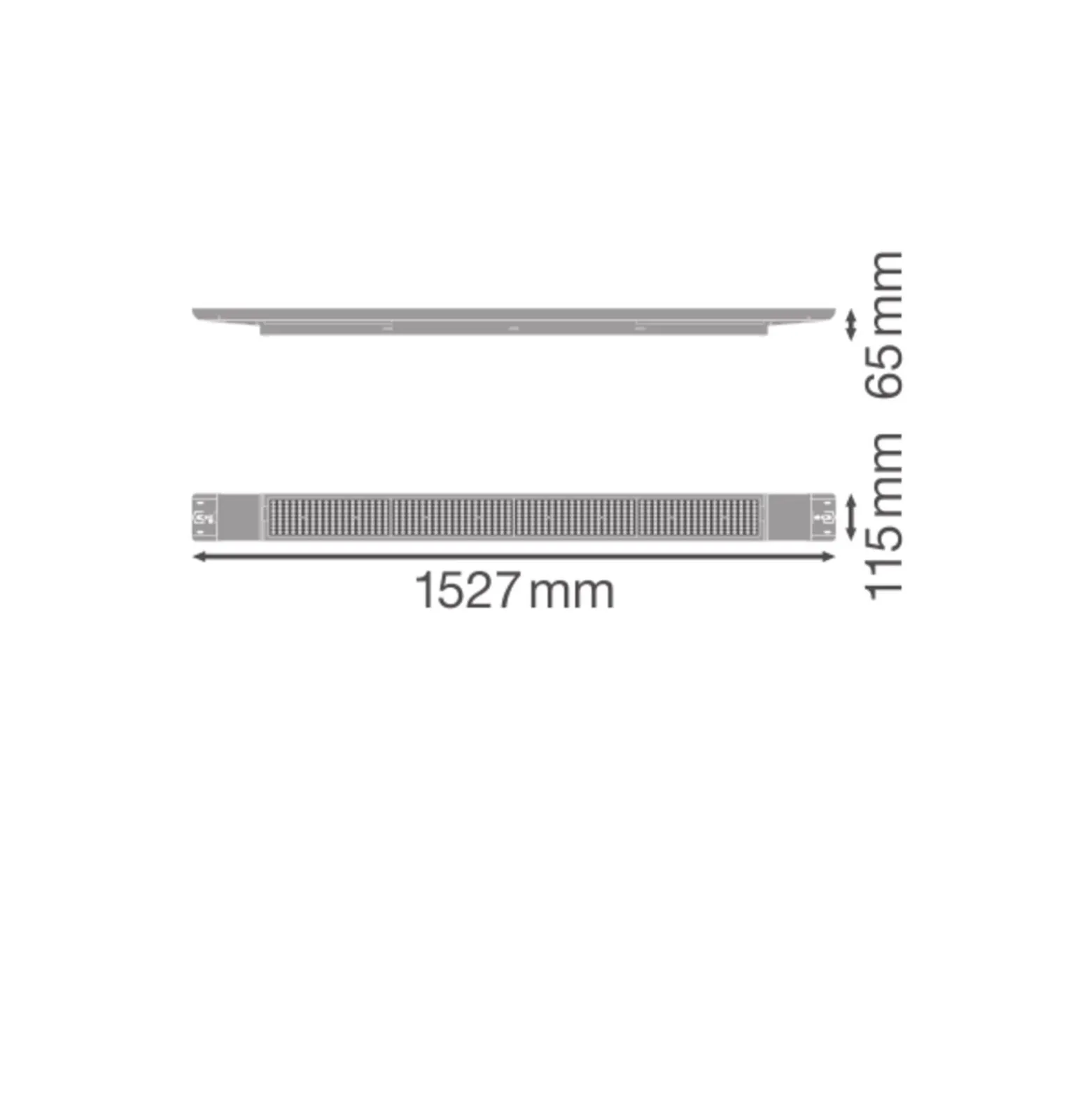 Ledvance LED Lowbay Flex Vit 140W 22000lm 60D - 840 Kallvit | IP66 - Dali Dimbar - Ersättare 400W