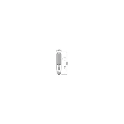 Ledvance LED NAV Filament Ambar E40 30W 3200lm - 718 Extra Varm Vit | Ersättare 100W