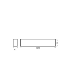 Ledvance LED Office Line Cuboid Tak Svart 30W 3100lm - 840 Kallvit | 3-Stegs Dimbar