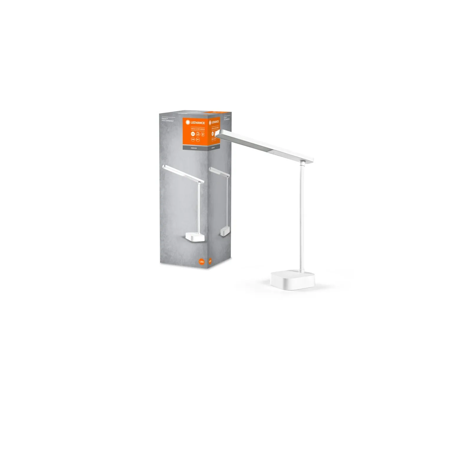 Ledvance LED Panan Fold Vit 5W 80lm - 940 Kallvit | Bästa Färgåtergivning - Touchdimmerbar