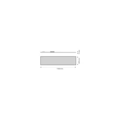 Ledvance LED Panel Biolux 40W 4100lm - 927-965 Justerbar Vit | 120x30cm - UGR <19 - Bästa Färgåtergivning - Dali Dimbar