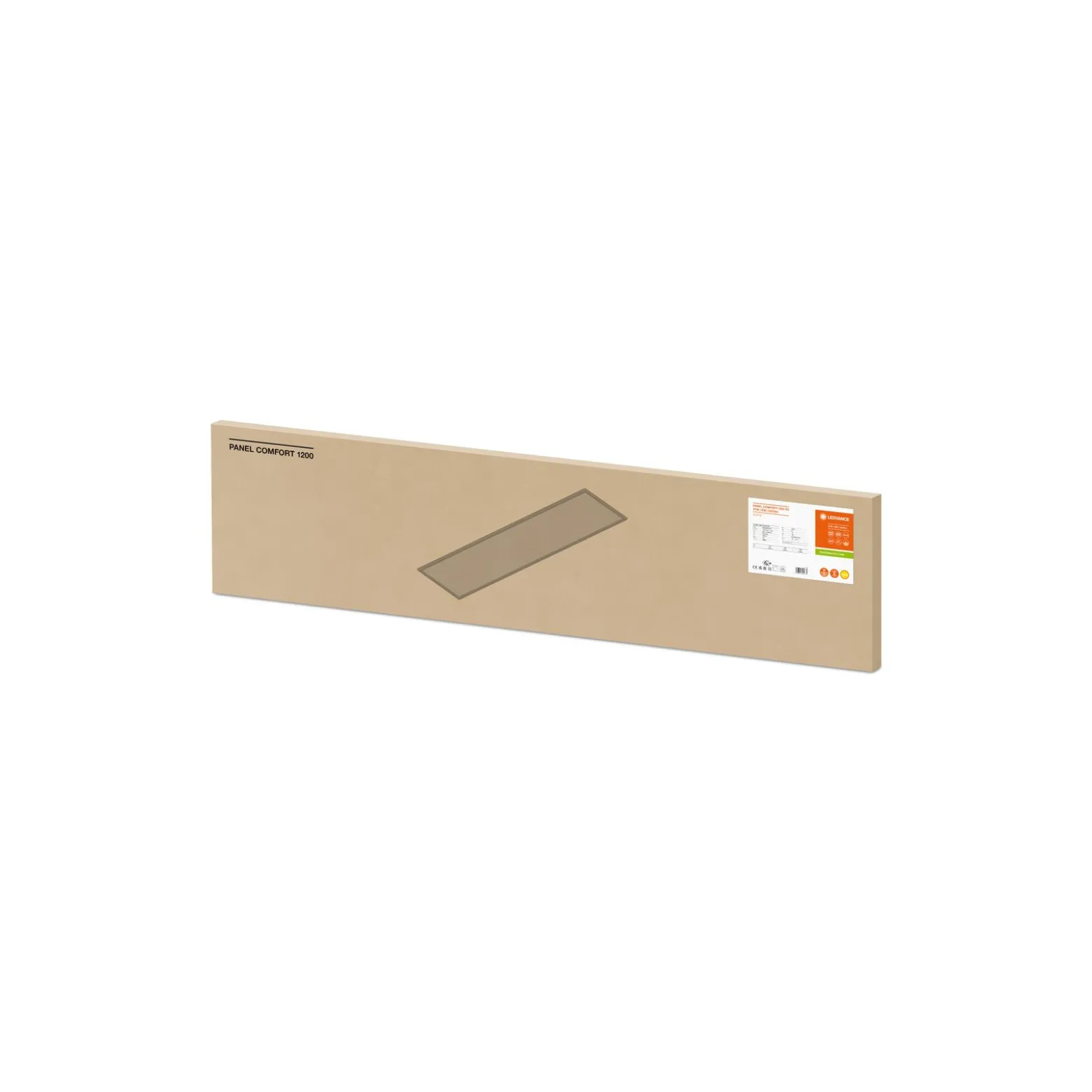 Ledvance LED Panel Comfort Aluminium Vit 33W 4320lm - 830 Varm Vit | 120x30cm