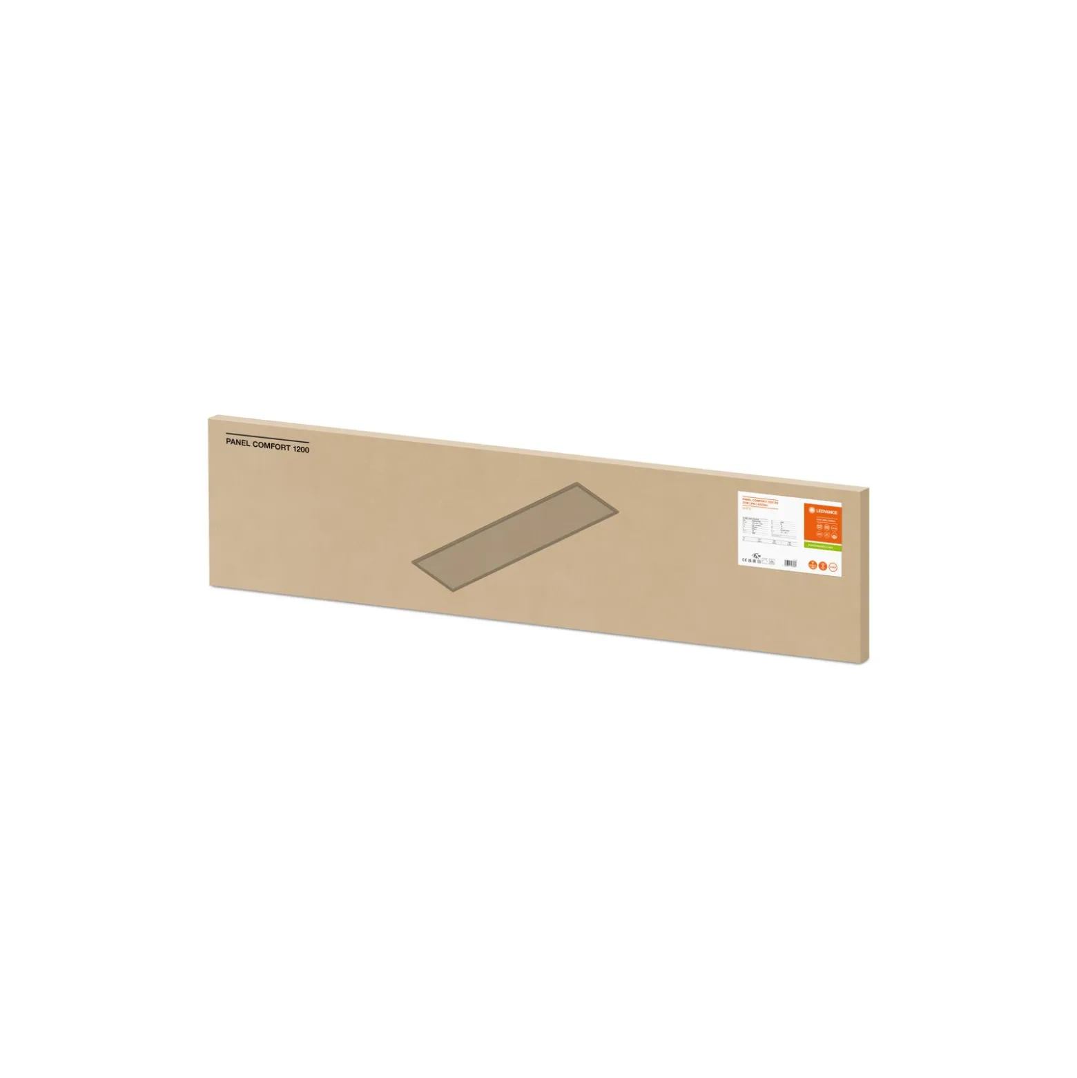 Ledvance LED Panel Comfort Aluminium Vit 33W 4320lm - 840 Kallvit | 120x30cm
