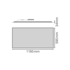 Ledvance LED Panel Compact 53W 5830lm - 840 Kallvit | 120x60cm - Dali Dimbar