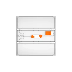 Ledvance LED Panel Indiviled 38W 4900lm - 930 Varm Vit | 60x60cm - UGR <19 - Bästa Färgåtergivning - Dali Dimbar