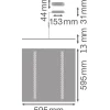 Ledvance LED Panel IndiviLED 33W 4000lm - 840 Kallvit | 60x60cm - UGR <16 - Zigbee Dimbar