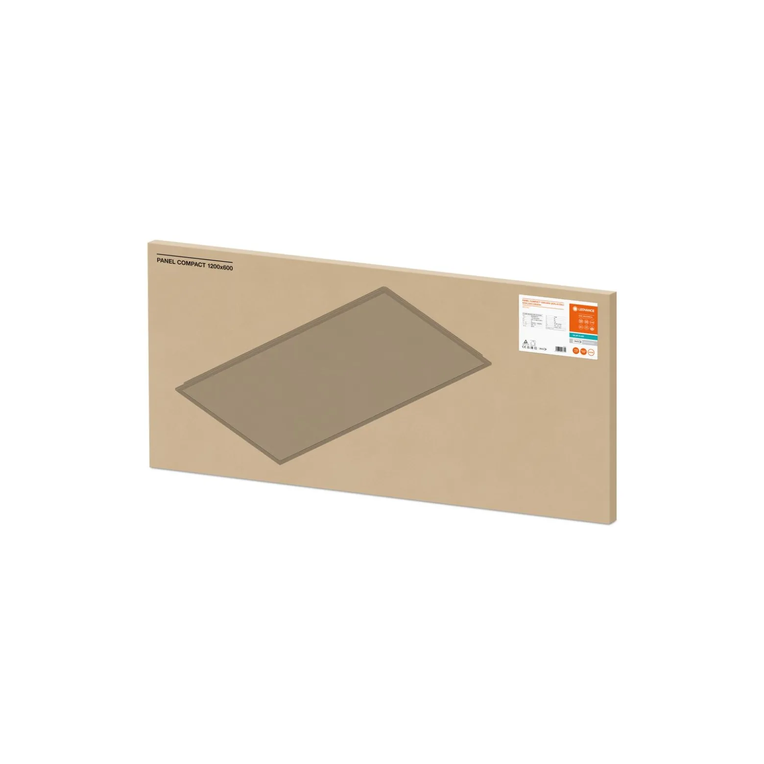 Ledvance LED Panel Kompakt 53W 5830lm - 840 Kallvit | 120x60cm - UGR <19 - Dali Dimbar