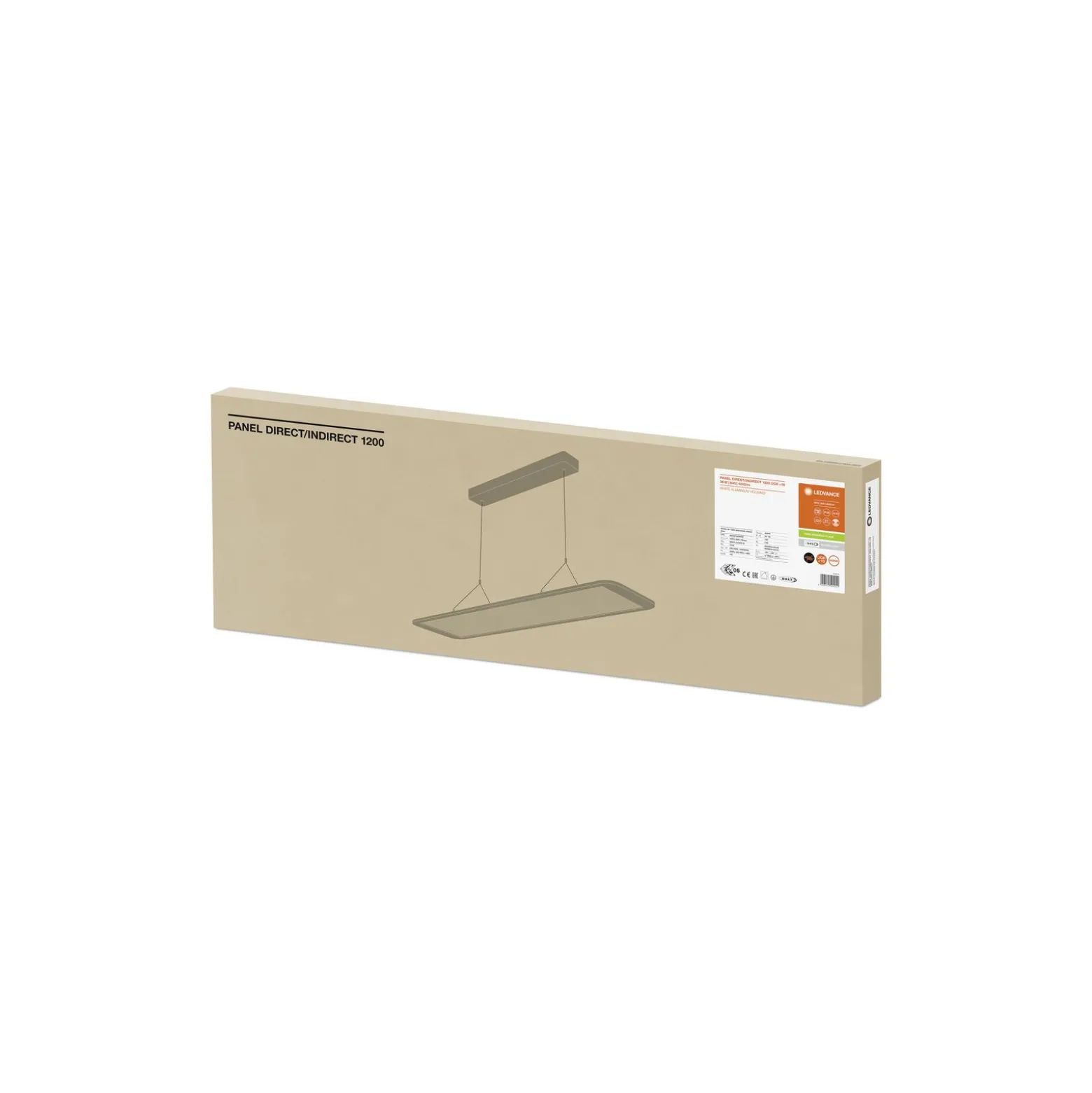 Ledvance LED Panel Pendellampa 36W 4000lm - 840 Kallvit | 120x30cm - UGR <19 - Dali Dimbar