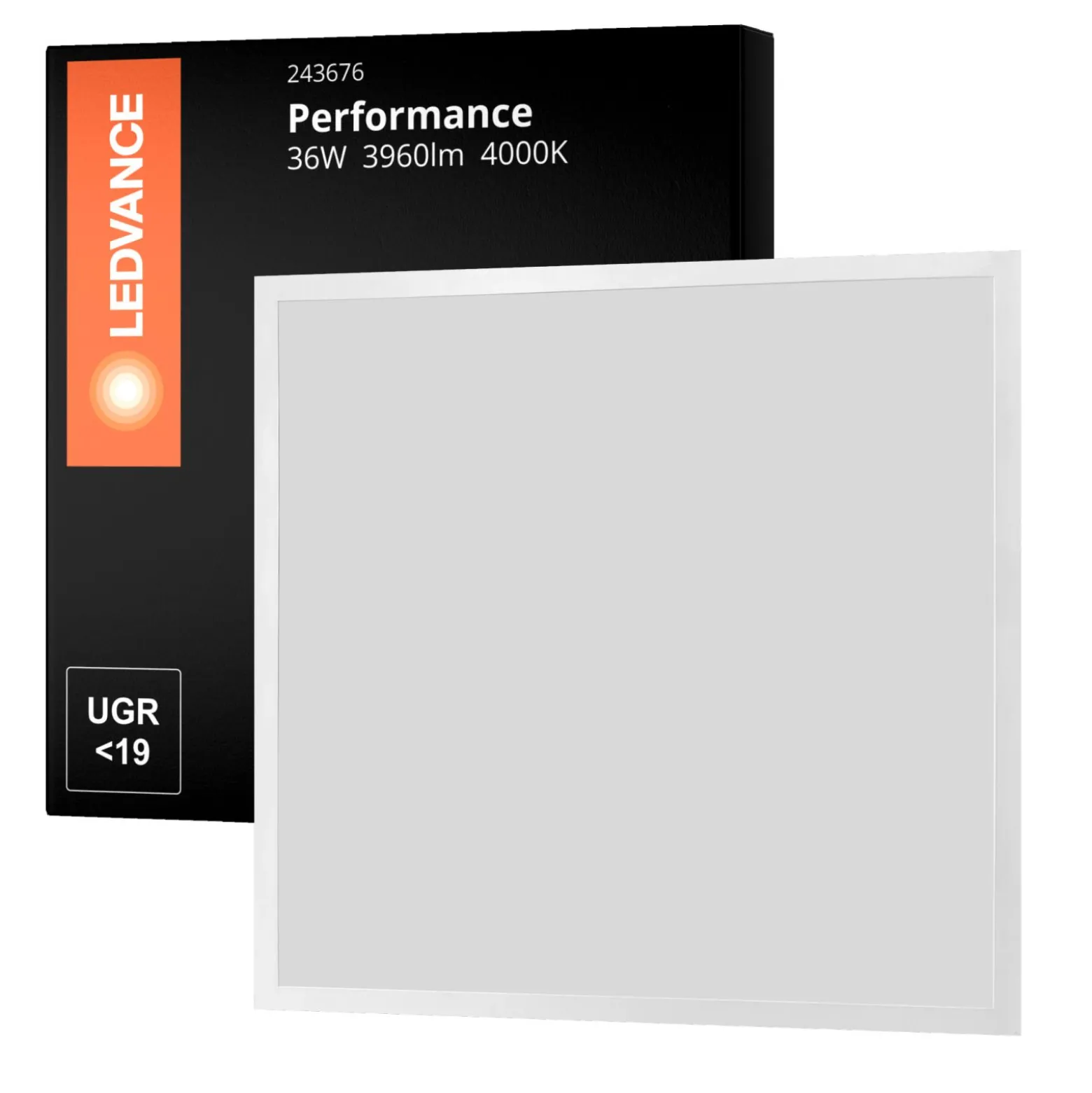 Ledvance LED Panel Performance 36W 3960lm 840 Kallvit | 60x60cm - UGR <19