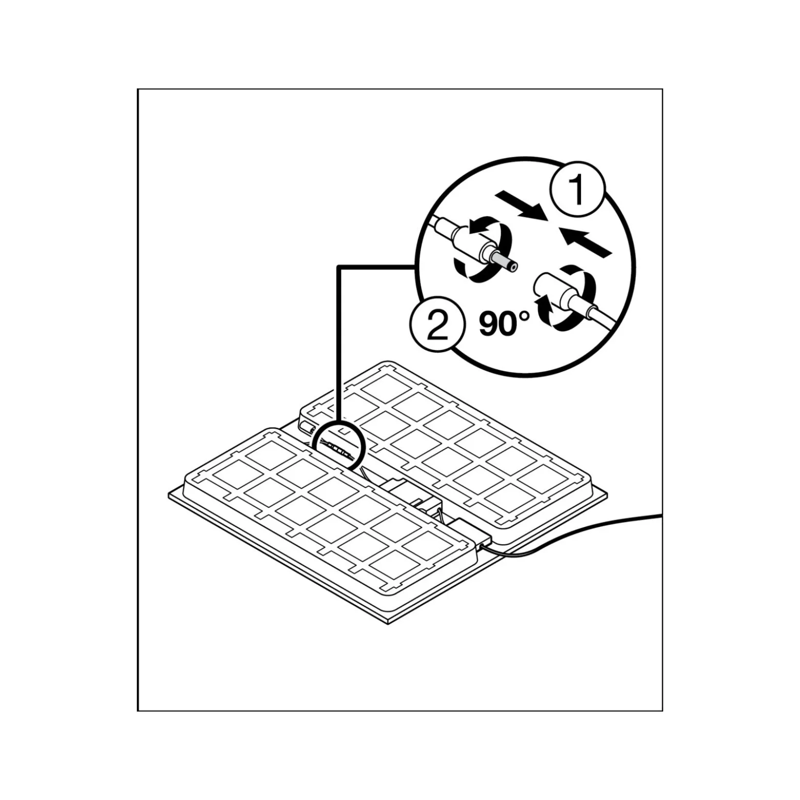 Ledvance LED Panel Protect 36W 5040lm - 830 Varm Vit | 62.5x62.5cm - UGR <22 - Dali Dimbar