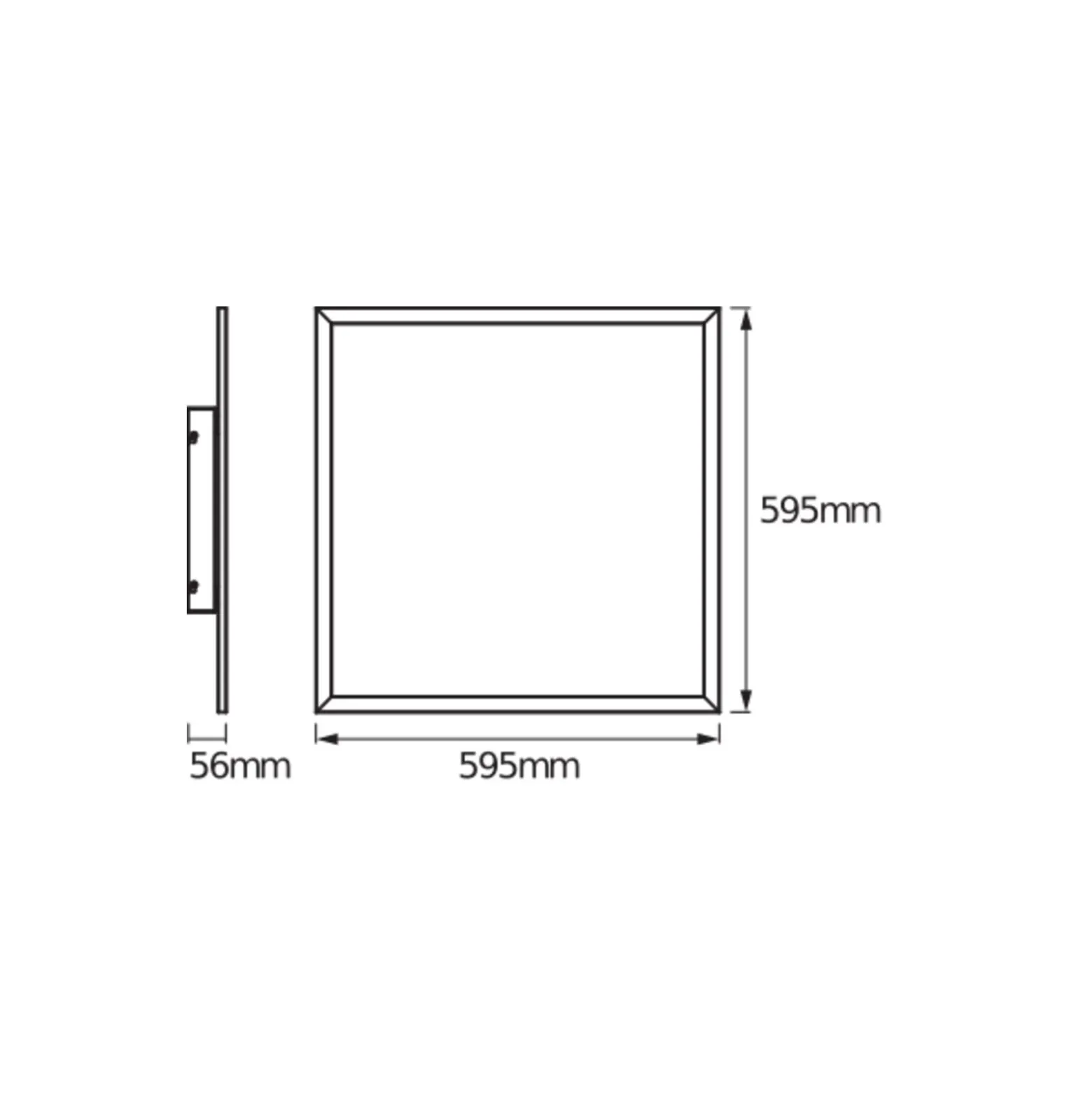 Ledvance LED Panel Smart+ Planon Plus 36W 3200lm - 830 Varm Vit + RGB | 60x60cm - UGR <25 - Wifi Dimbar