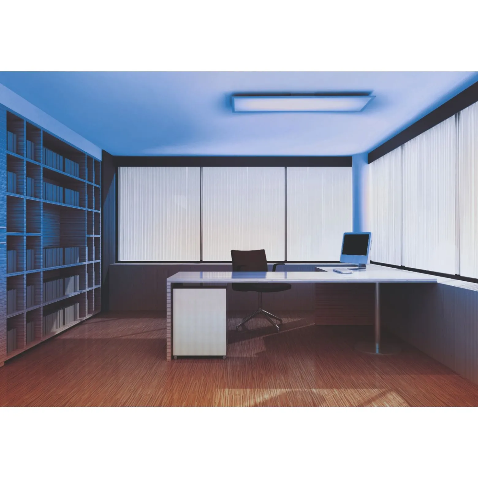 Ledvance LED Panel Smart+ Planon Plus 36W 3000lm - 830 Warm White + RGB | 120x30cm - UGR <25 - Wifi Dimmable