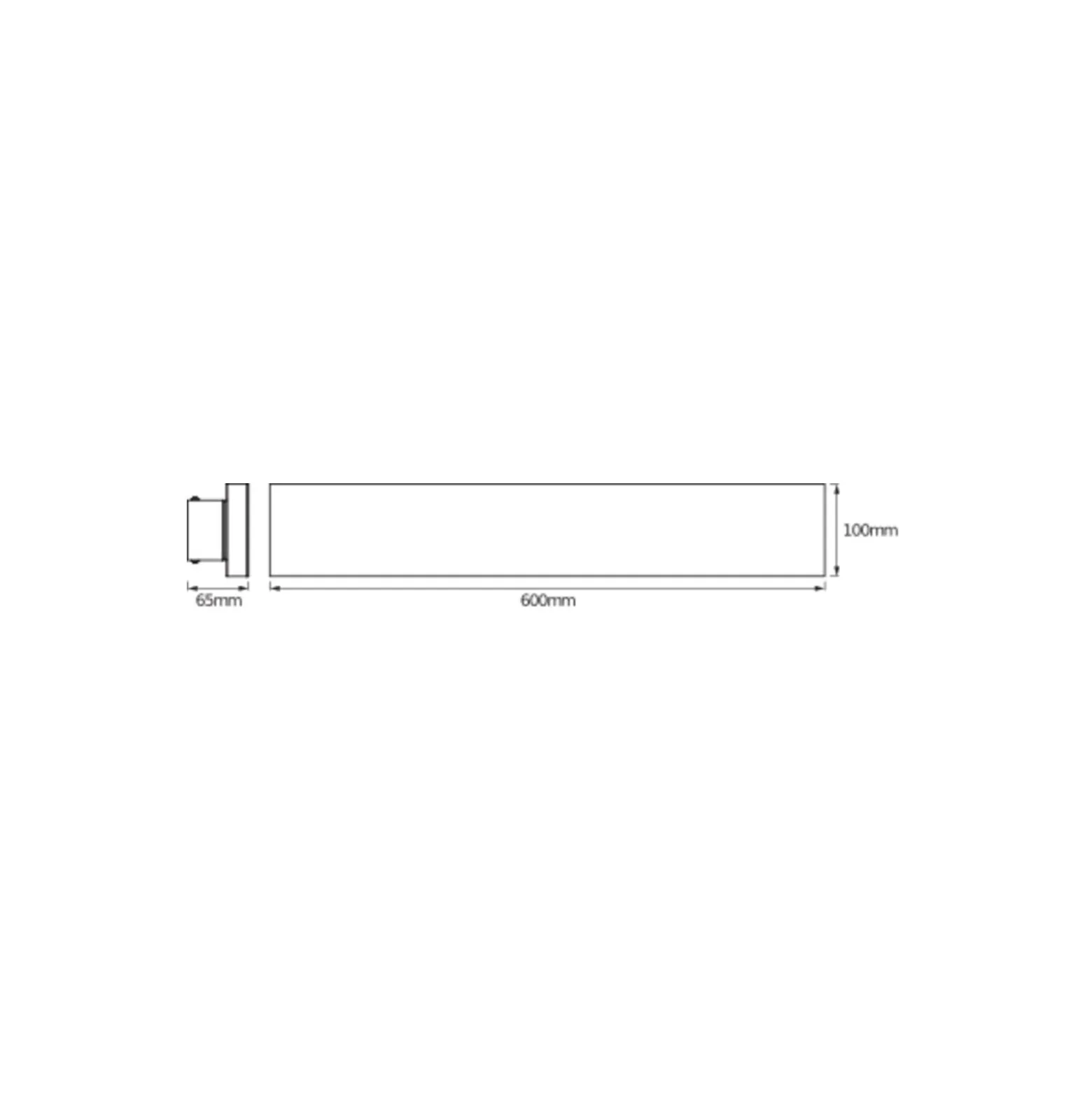 Ledvance LED Panel Smart+ Planon Trimlös 28W 1800lm - 827-865 Justerbar Vit | 60x10cm - UGR <25 - Wifi Dimbar