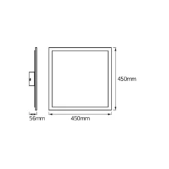 Ledvance LED Panel Smart+ Planon Plus 28W 2000lm - 830-865 Justerbar Vit | 45x45cm - UGR <25 - Wifi Dimbar