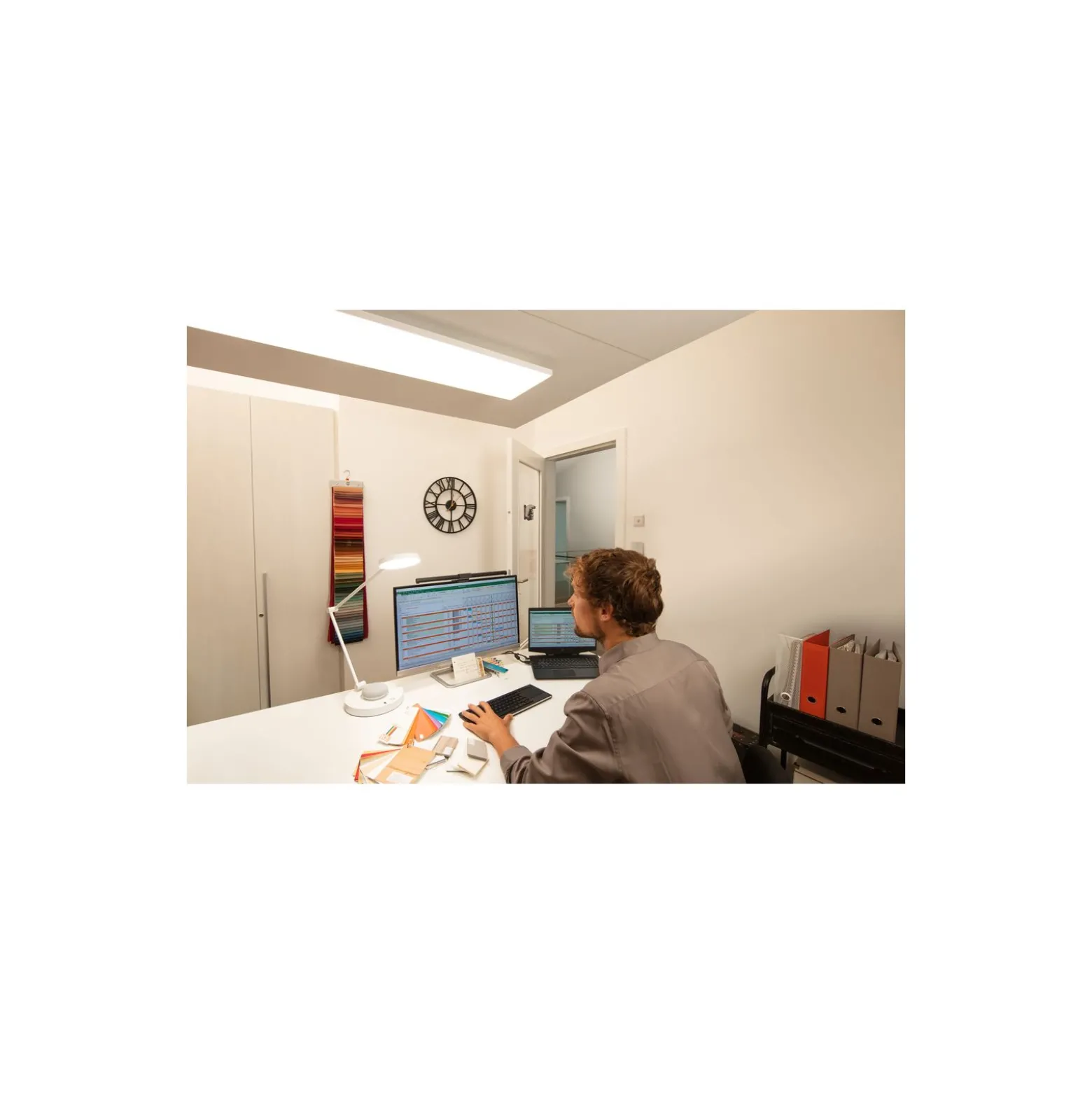 Ledvance LED Panel Smart+ Planon Sun@home Vit 35W 3250lm - 922-950 Justerbar Vit | 120x30cm - UGR <25 - Wifi Dimbar