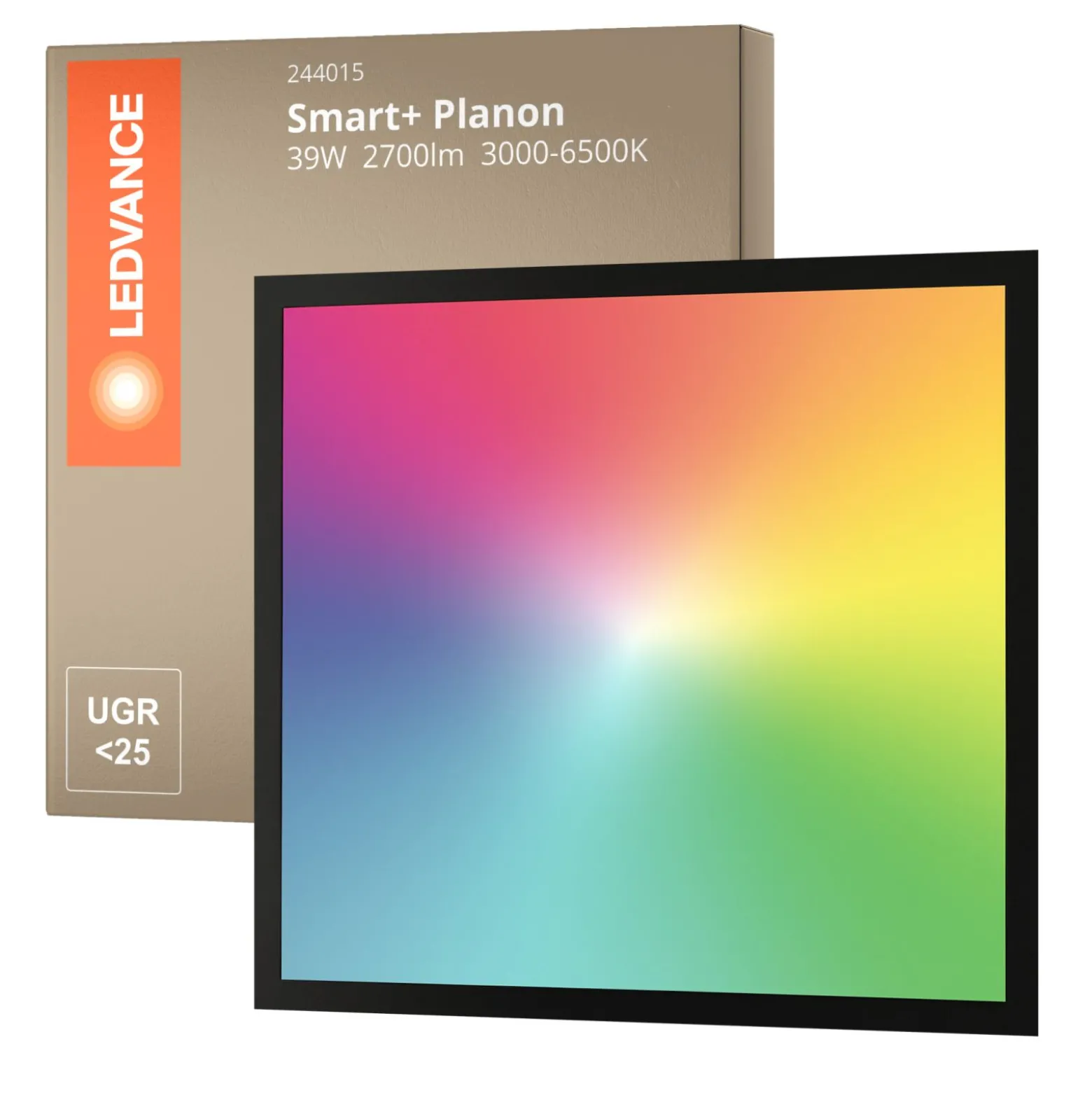 Ledvance LED Panel Smart+ Planon Plus Backlight 39W 2700lm - 830-865 Justerbar Vit + RGB | 60x60cm - UGR <25 - Wifi Dimbar - Fjärrkontroll