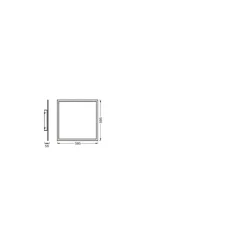Ledvance LED Panel Smart+ Planon Plus Backlight 39W 2700lm - 830-865 Justerbar Vit + RGB | 60x60cm - UGR <25 - Wifi Dimbar - Fjärrkontroll